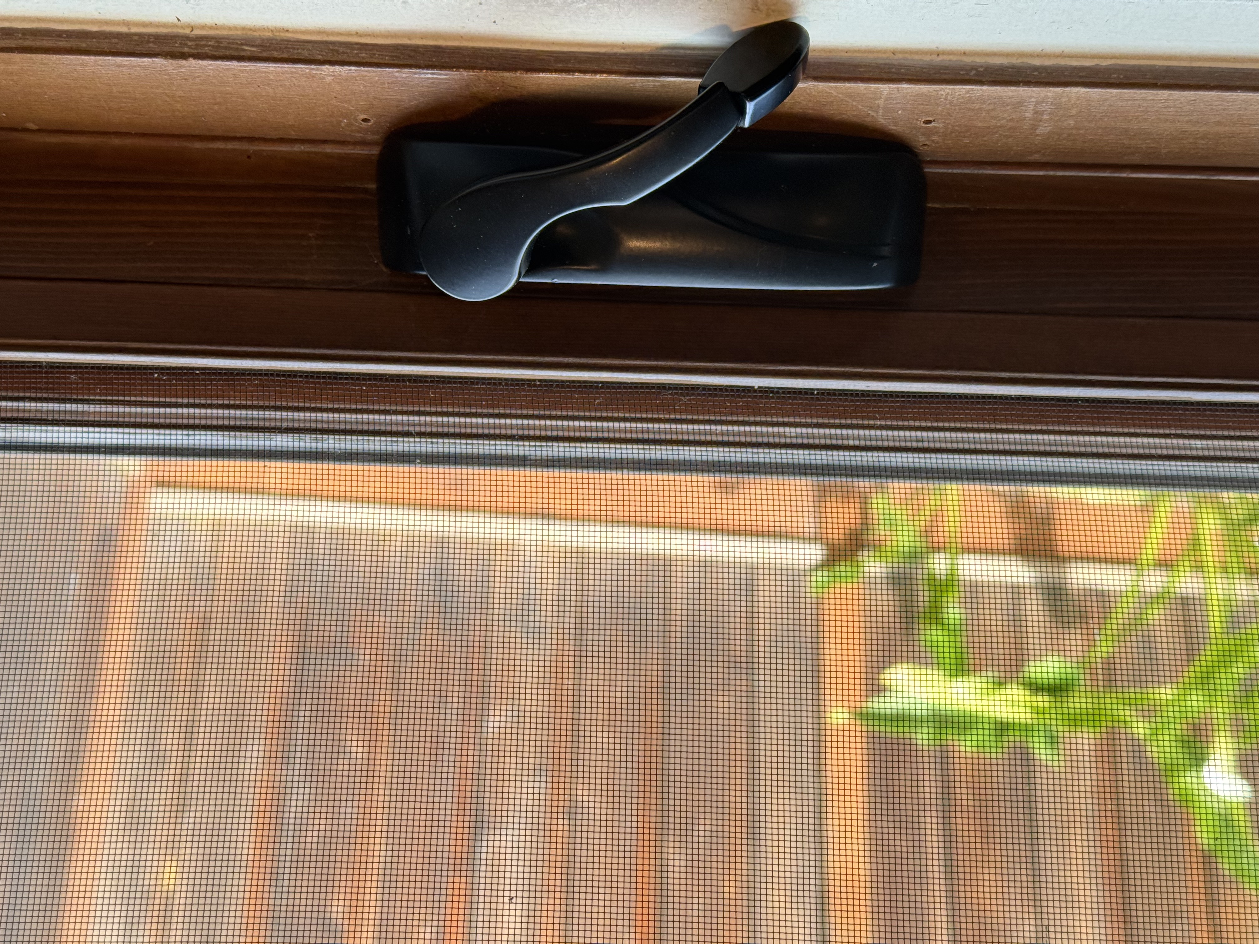 Step 1: Standard casement window with crank handle